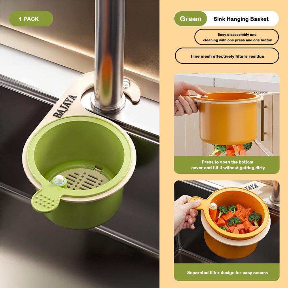 

Нажимная сливная чаша, корзина-фильтр против протечек, новая стойка для хранения раковины зелёный