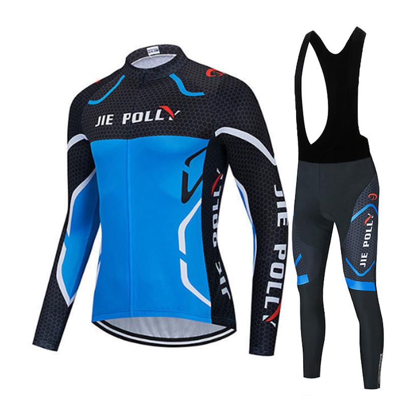 

2023 JIE POLLY дышащий велосипедный трикотаж, мужская летняя одежда для велоспорта MTB, одежда с длинными рукавами, Ropa Ciclismo, униформа для езды на велосипеде на открытом воздухе XS