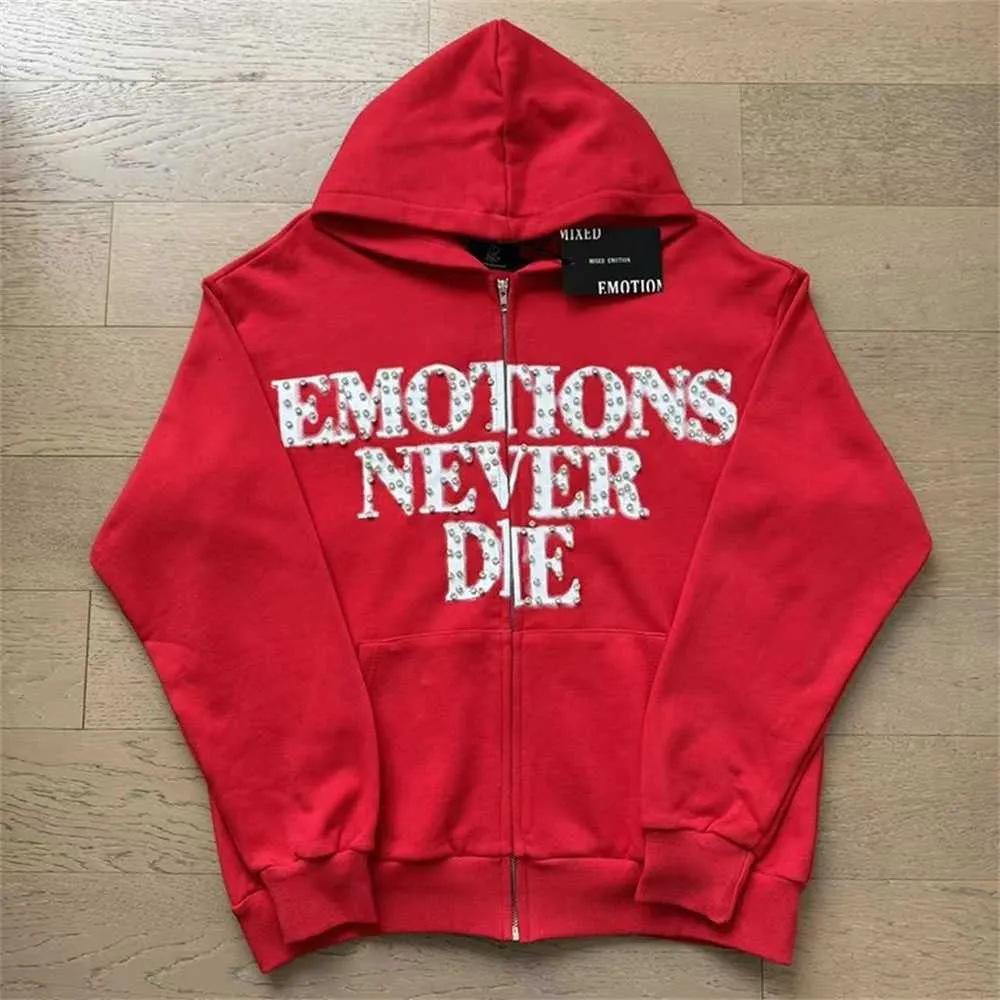 Men's and women's fleece sweater set autumn and winter men's printed hoodie trendy brand new
