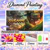Personalized Minato Namikaze Diamond Art Custom Name 5D Diamond Painting Full Drill DIY Craft