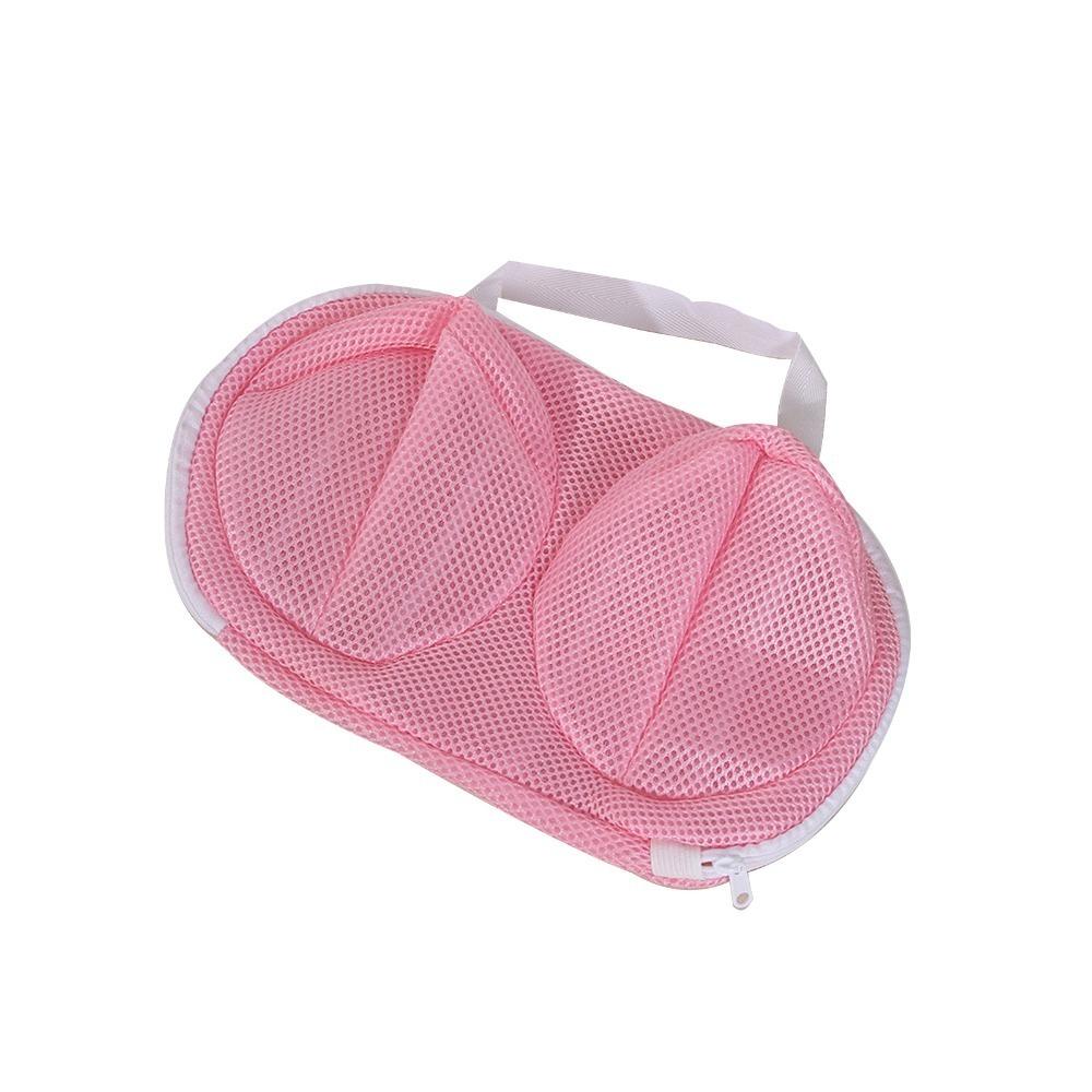 Home laundry supply Pink Laundry Bag Anti-deformation Machine washable Washing Pouch Reusable Lingerie Bag Household washing розовый