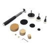 Hand Sanding Set Buffing Pads Sandpapers and Aluminum Alloy Handle for Polishing Finishing Woodworking Projects