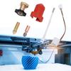 Extruder Hotend Kit Ceramic Heating Block Assembly for K1 Maximum 3D Printer 320℃ Temperature Resist