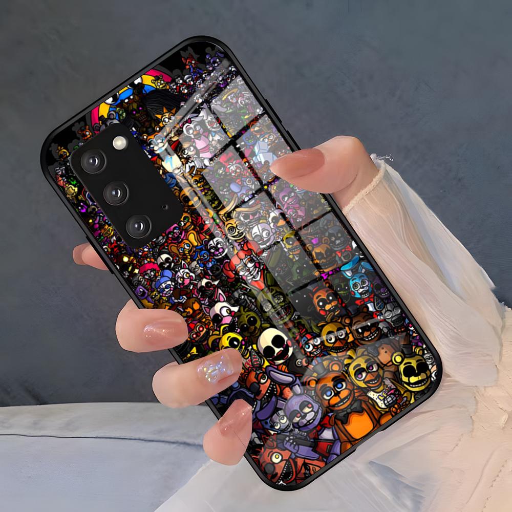 Θήκη Τηλεφώνου Παιχνιδιού Five Nights At Freddys Για Samsung A25 A13 A33 5G A54 A36 A35 A56 A52 A14 Αντικραδασμικό Γυάλινο Κάλυμμα