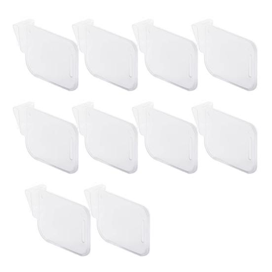 Přihrádka do dveří lednice Průhledný design Snadná instalace zacvaknutím PP plast Nastavitelná přepážka Flexibilní organizér úložiště