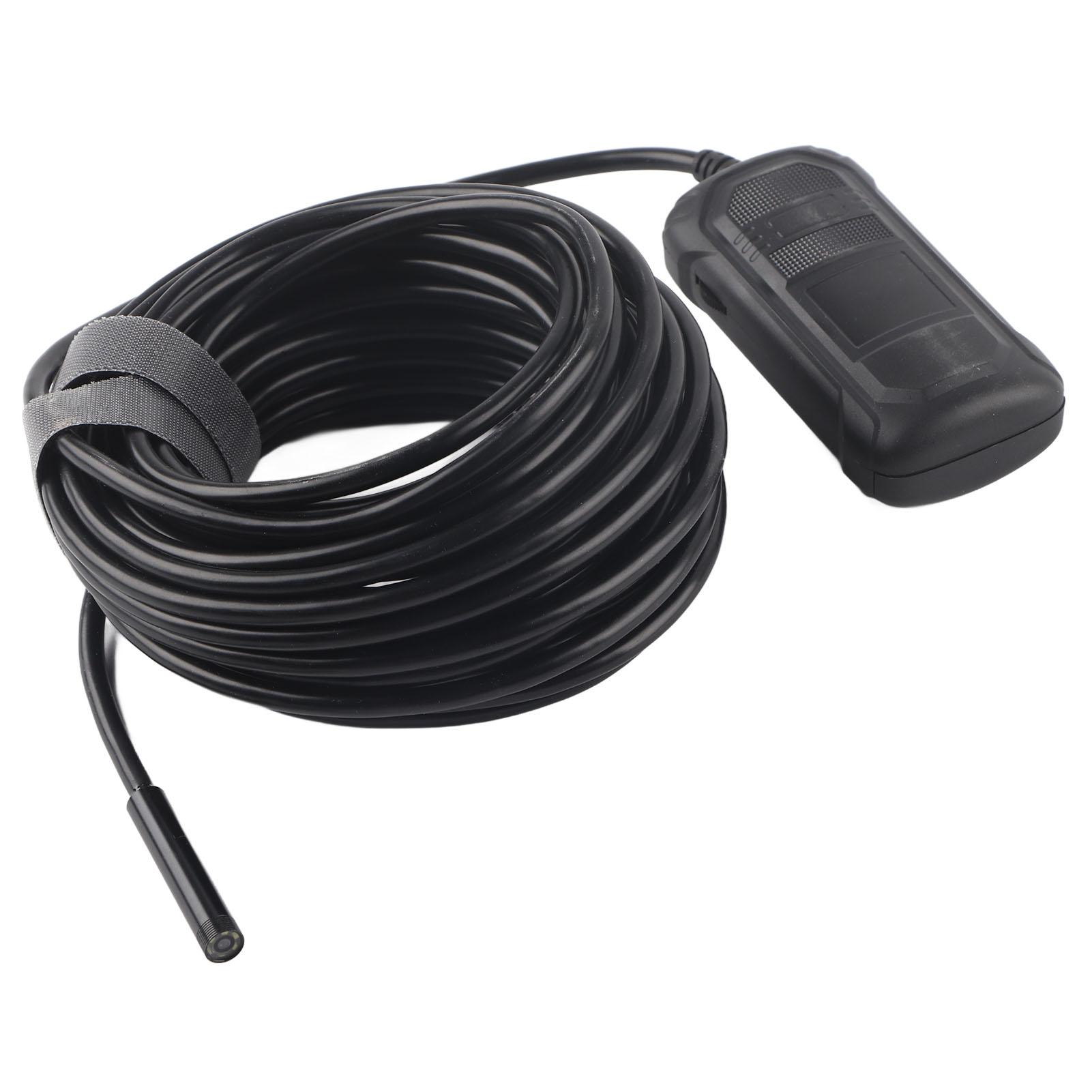 Caméra Endoscope WiFi HD Inspection Industrielle de la Poussière Borescope Poignée Sans Fil Objectif Unique 8mm(1 mètre;3.28ft: )