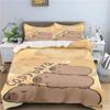Capybaras Duvet Cover Anime Bedding Pillowcase Printed General Children And Adult Set Queen Size Reactive Printing Quilt