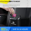 PET1 For VOLKSWAGEN VW 2025 Hot Car Trash Can Storage Box Vehicle Multifunctional Garbage Dust Case For Volkswagen VW Golf 4 R Rline