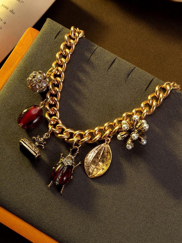 Vintage Neuer Stil Schmuck Ohrringe Halskette Armband Ohrstecker Clips Geschenke