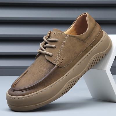 FashionNew Arrival Light Vulcanised Shoes Lace-Up Men Outdoor Footwear Leisure Walk Driving Shoes Trainers Non-slip Casual Man Sneakers