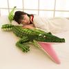 Plush Green Alligator Toy Kids Crocodile Cartoon Simulation Children Pillow Gift
