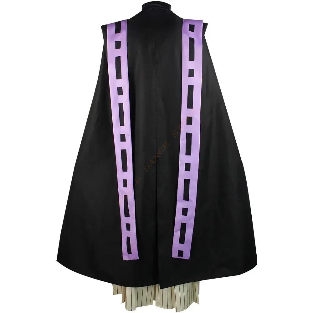 Anime Demon Doma Douma Cosplay Costume Fan Sets Kimetsu No Yaiba Outfit Halloween Anime Douma Kimono for Women  Tops and Pants