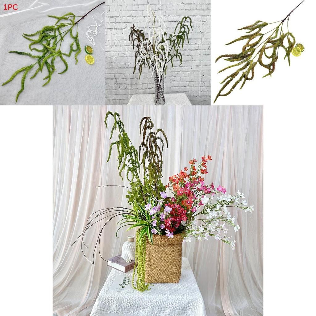 Artificial Salicaceae For Home Decor With Realistic Leaf Material For Wedding And Photography Props