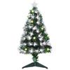 90Cm Artificial Christmas Tree with Built-in Lights and 90 Branches