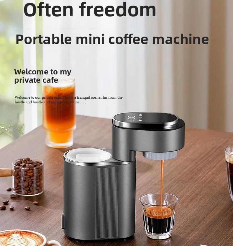 110V/220V Mini Portable Drip Coffee Machine | Home Office Travel Necessary | Space-Saving Coffee Machine For Kitchen Countertops