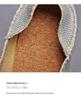 Men's Casual Lightweight Breathable Slip-On Canvas Loafers with Elastic Band