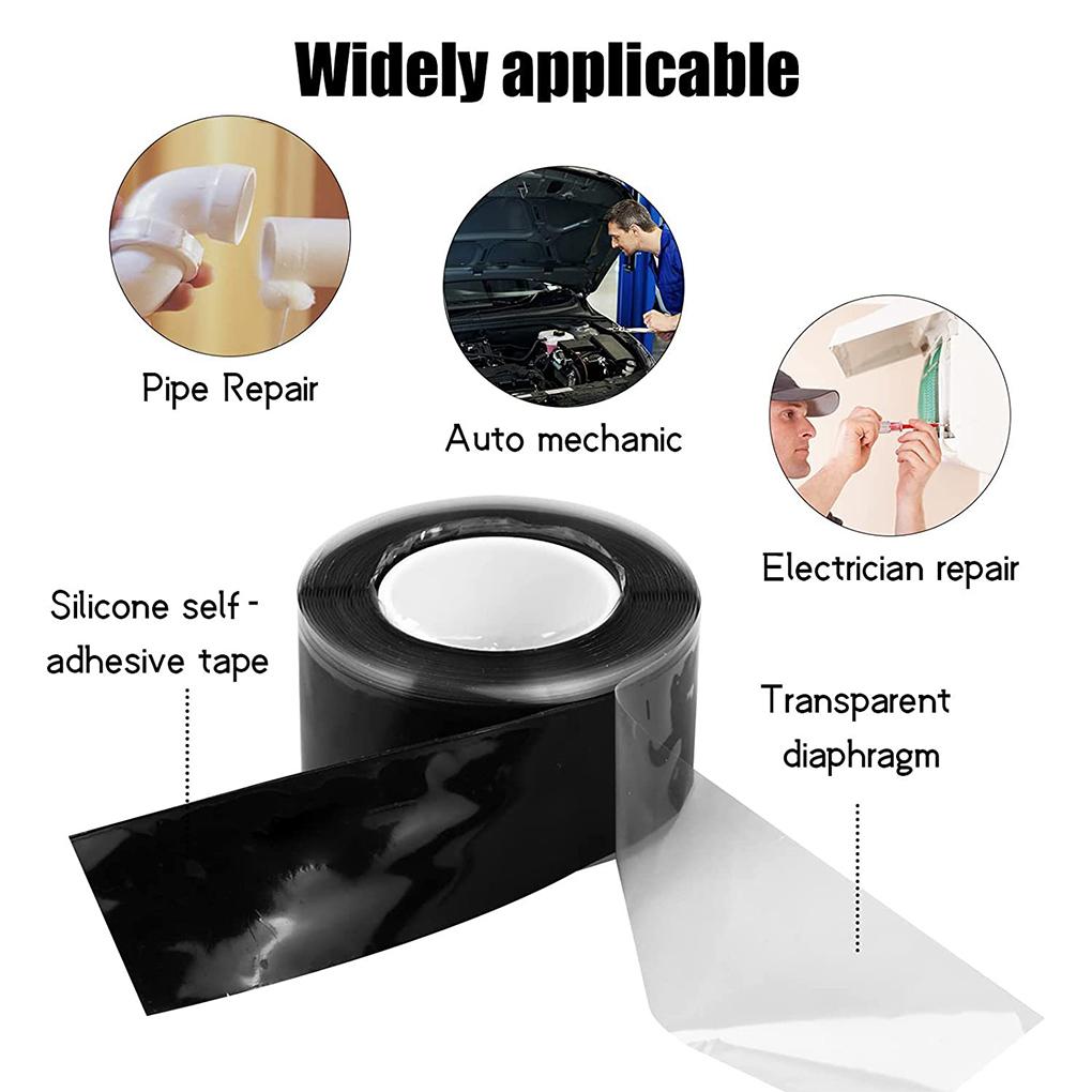 Rubber High Temperature Resistance Sealing Tape - For All Sealing Needs Waterproof Sealing Tape Seal Tape Repair