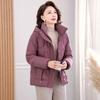YUZHAOLIN Women's Short Hooded Puffer Jacket
