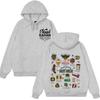 Noah Kahan The Great Divide Tour 2026 Felpa con Stampa Grafica Uomo Donna Felpa alla Moda Maniche Lunghe Felpa Morbida in Cotone
