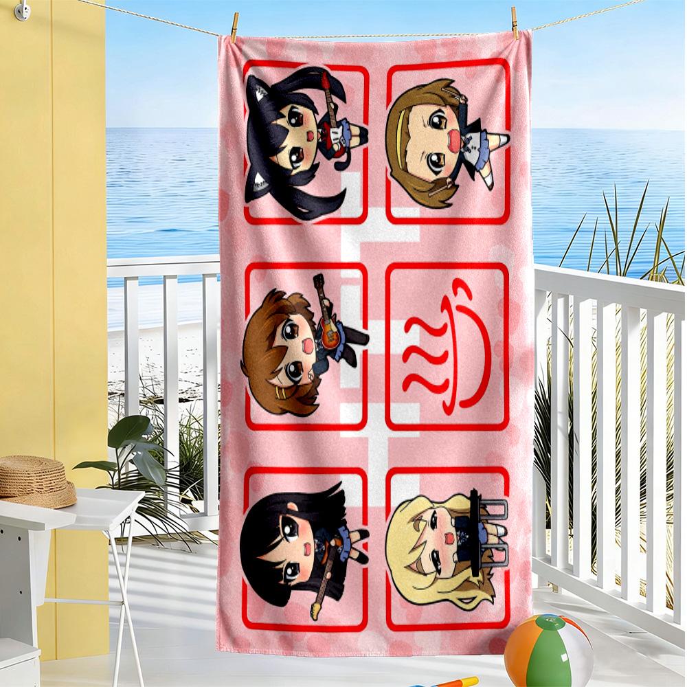 Rock Star Quartet Beach Towel High Absorbency & Quick-Dry Comfortable Lightweight Perfect for Traveling Yoga Camping and Swimming