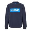 Hugo Mens Niero Box Logo Crew Neck Sweatshirt