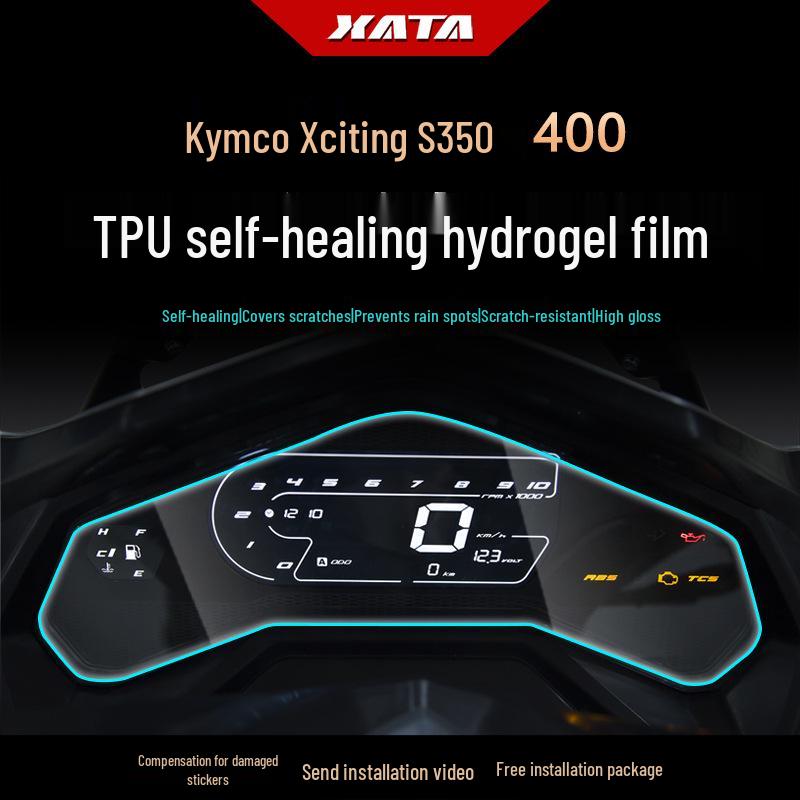 

KYMCO Xciting S350/S400 Защитная пленка для приборной панели из гидрогеля высокой четкости, устойчивая к царапинам