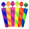 Silicone Ice Cream Cone Popsicle Mold with Lid - Baby Food & DIY Dessert Container