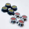 4PCS JDM Sport Rim Cap Clip 60mm 64mm 65mm 68mm 69mm VOLK RAYS Emblem Sticker Wheel Center Hub Caps Car Cover Cap Black & Silver