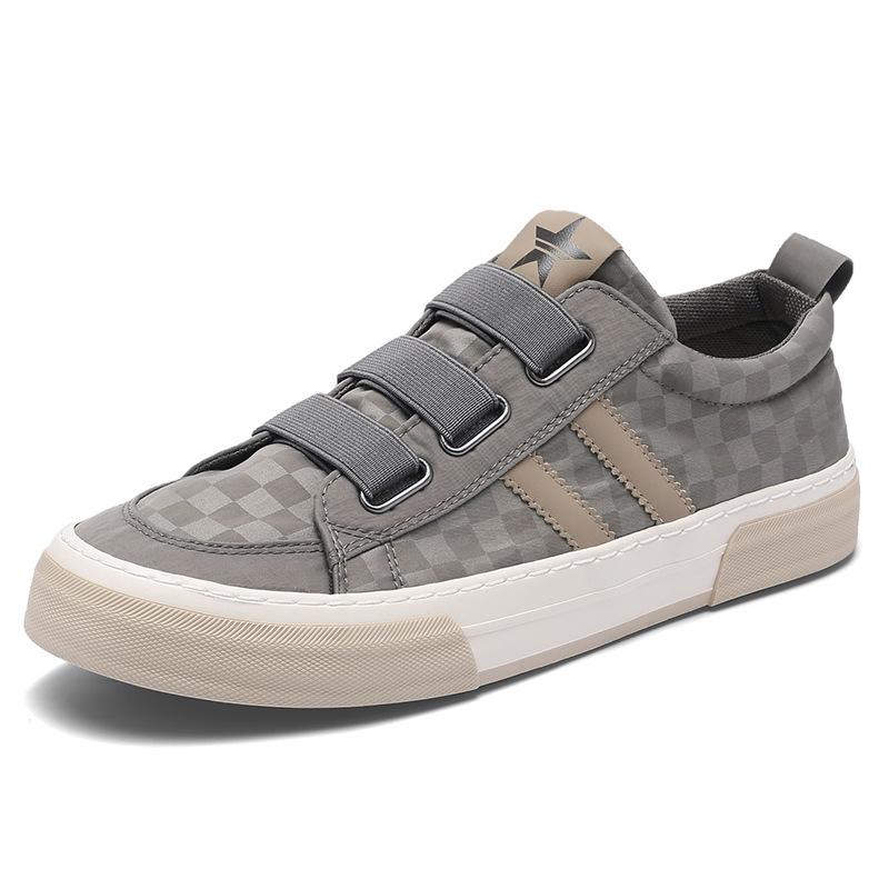 Spring New Men's Shoes Korean Style Versatile and Fashionable Niche Casual Men's Shoes Flat Sole Breathable Low Top Comfortable Men's Shoes