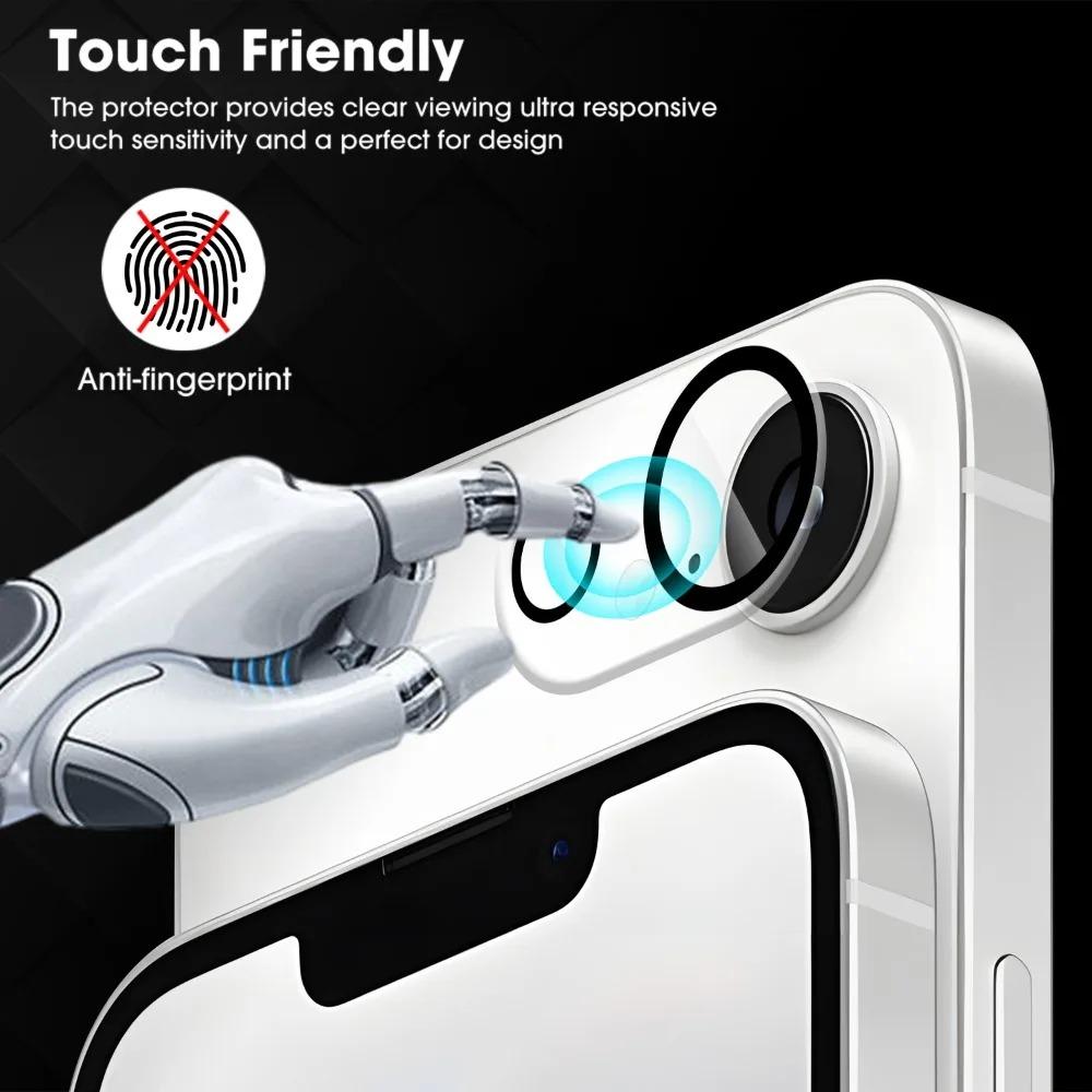 1-5 Pcs Tempered Glass for IPhone 16E for IPhone16e Ultra HD Camera Lens Protector Films Full Cover Back Lens Protective Film