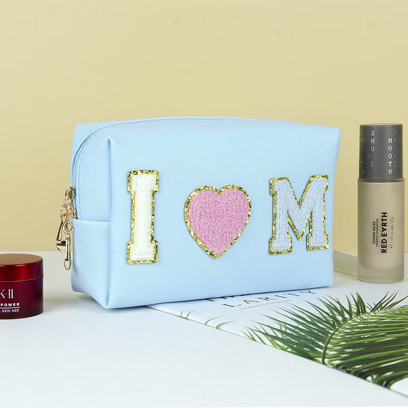 OLOMM Embroidered Portable Makeup Bag One Size
