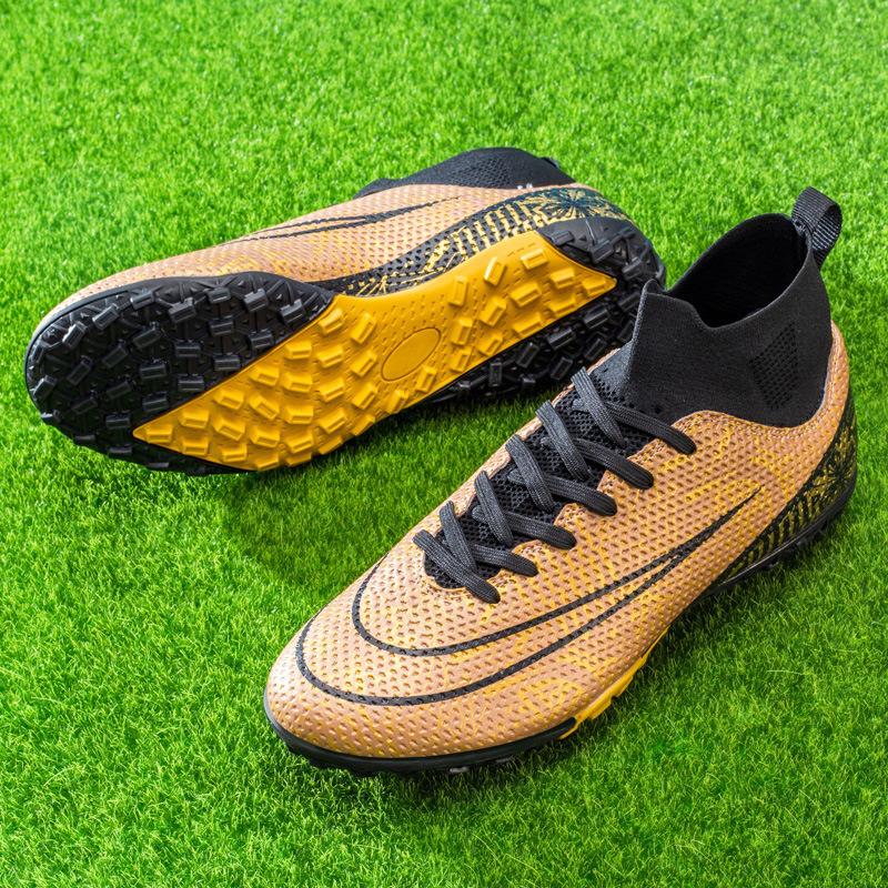 Help hair adult long nails broken nails football shoes men's artificial turf training competition sports shoes women