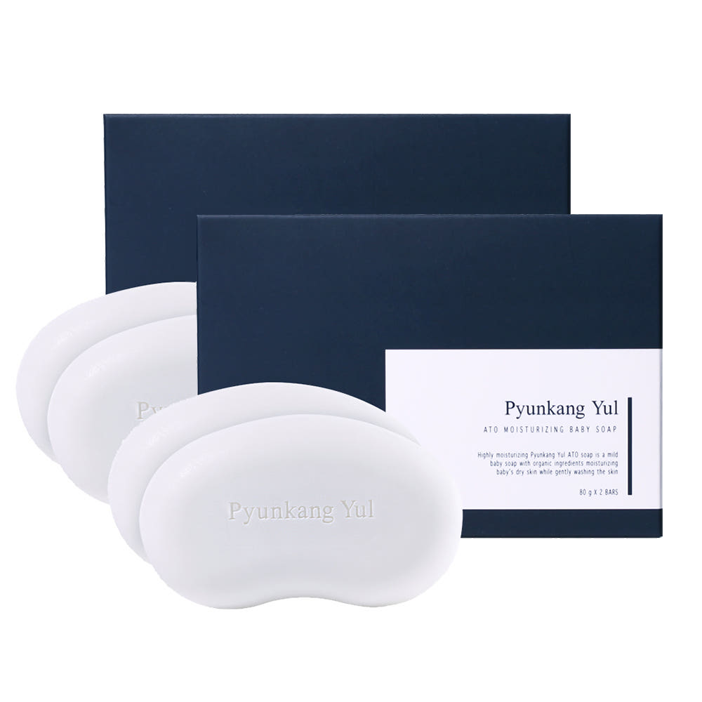 Pyunkang Yul Kids Ato Moisturizing Baby Soap 4 Count