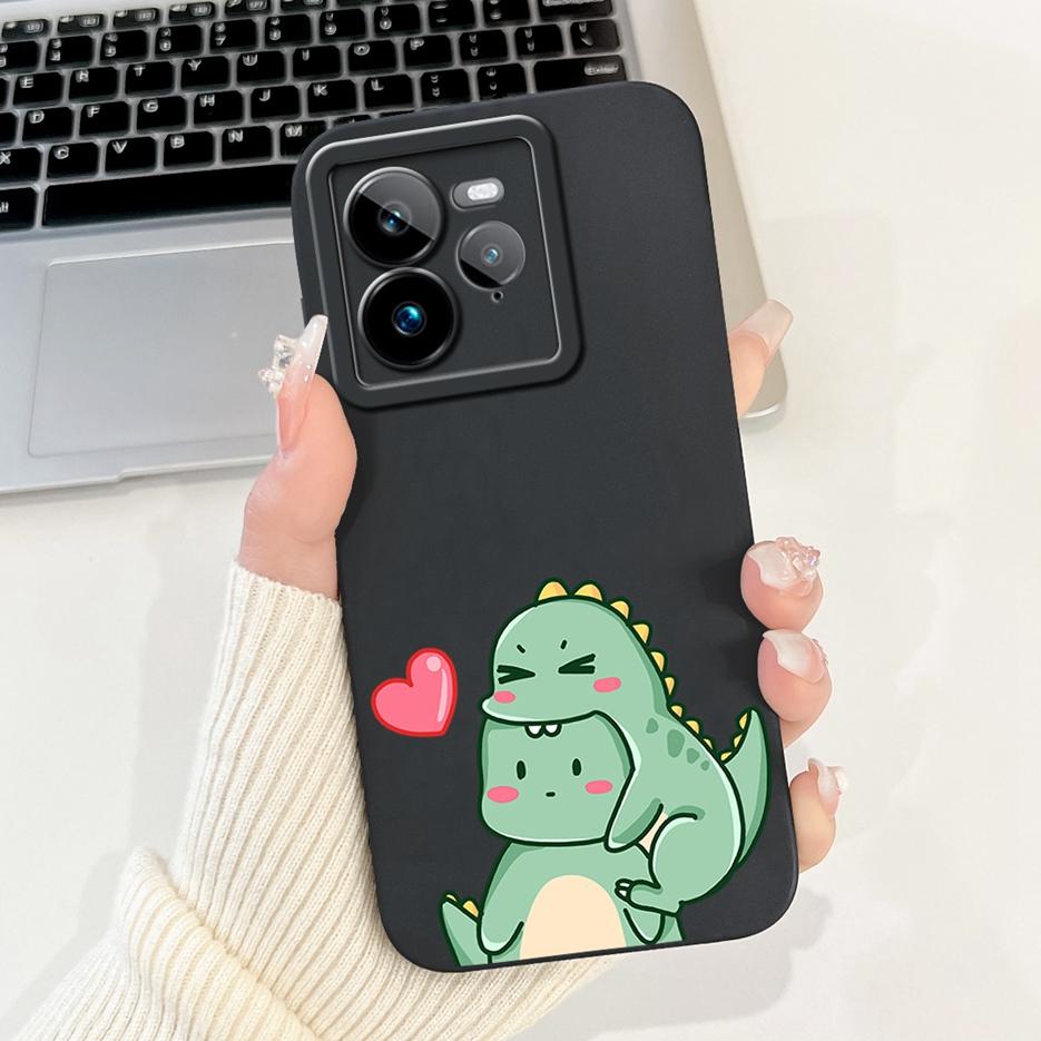 For Realme GT7 Pro 5G Case RMX5010 Cute Fashion Cartoon Cover Soft TPU Phone Case For Realme GT 7 GT7 T GT7T 5G Back Cover Coque