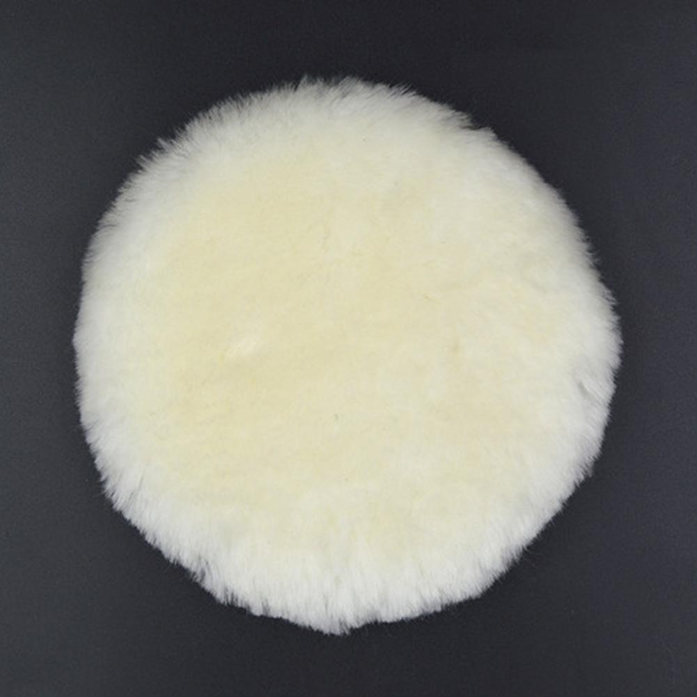 4pcs 150mm Wool Polishing Pads Thickened Automotive Scratches Removal Buffing Tool Achieve Flaw-Less High-Gloss Mirror Finish