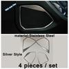 Silver Interior Fit For Peugeot 3008 5008 GT 2017 -  Glove & Gear Shift Box Sequ / AC Vent / Door Handle Bowl Cover Trim