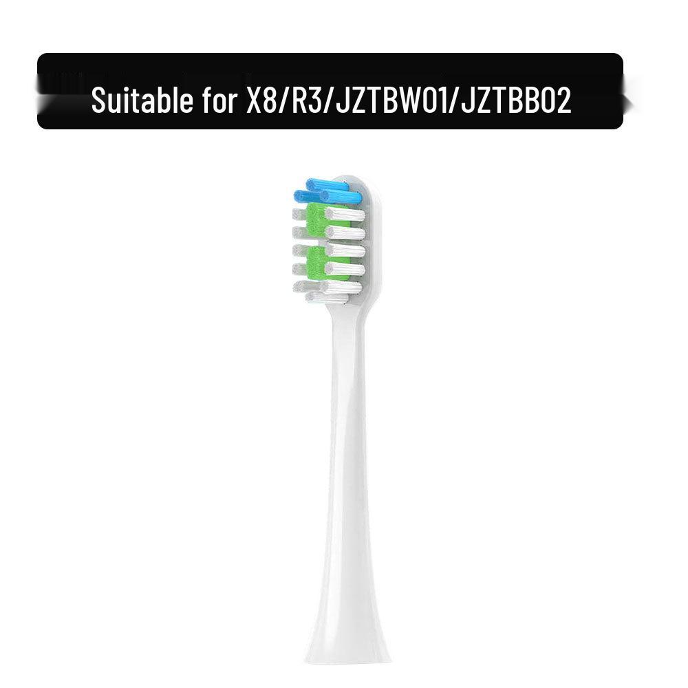 Fits JD Jingzao Electric Toothbrush Heads: JZTBW01, JZ5s, JZ3, JZX5, JZ9, JZ7, Lite
