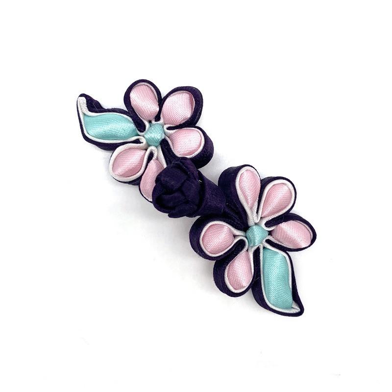 Flower Handmade Chinese Closure Buttons Knot Fastener for Sewing Cheongsam Tang Suit DIY Decorative Accessories
