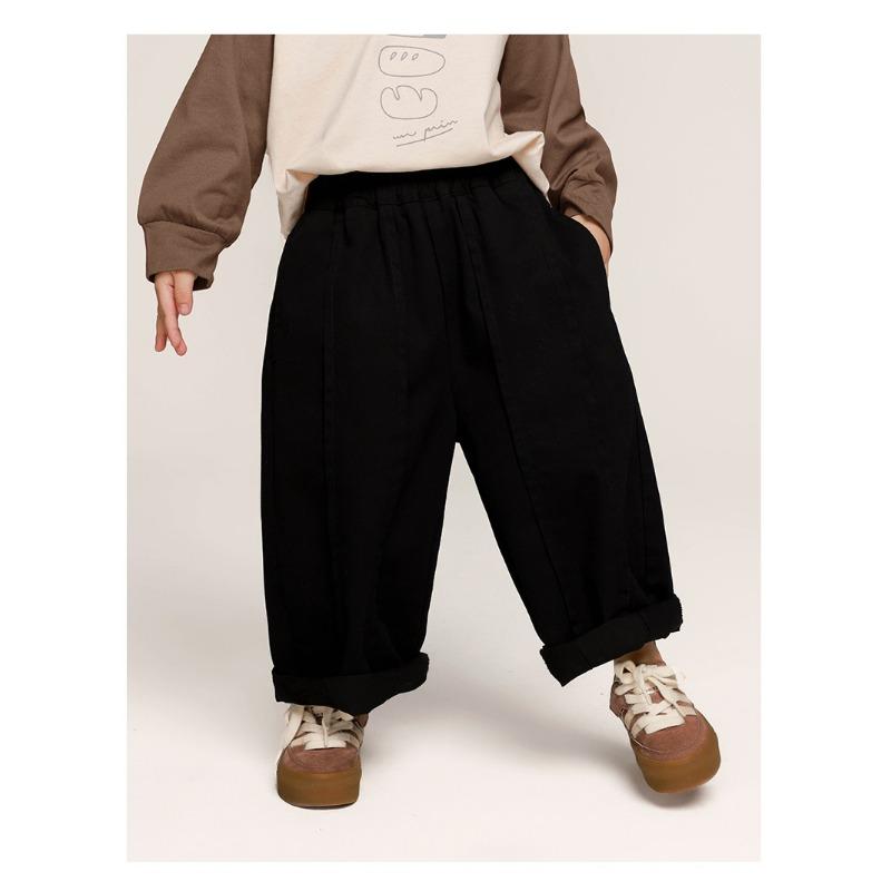 Korean Style Loose Casual Long Pants For Toddler Little Boys
