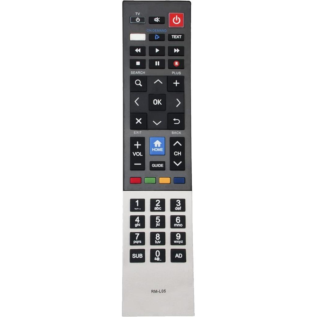 User Friendly TV Remote Control RM-L05 No Programming Required for Humax FVP-4000T 500GB 1TB 2TB Replacement Accessory
