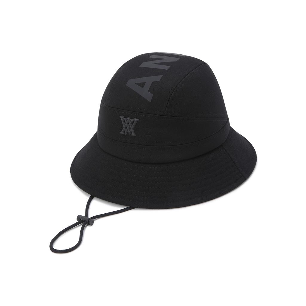 ANEW GOLF Uni Top Logo Bucket Hat_Bk