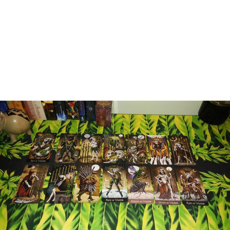 Deviant Moon Tarot Borderless Edition-Karten Tarot-Kartenspiele