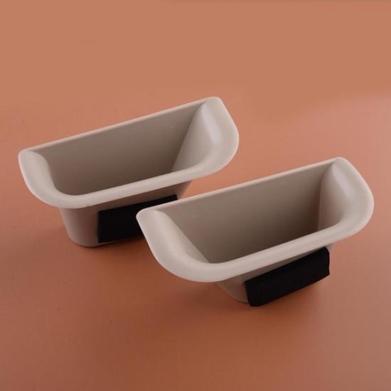 2xBeige Rear Door Holder Armrest Storage Box Fit For Lexus GX 470 GX470 2004-09