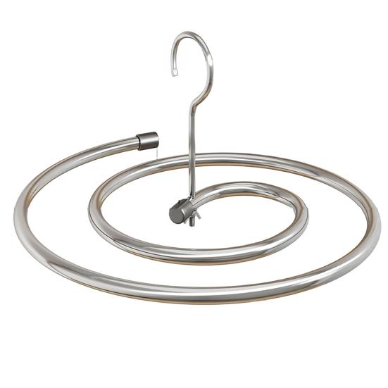 Spiral Clothes Drying Rack Quick Drying Durable Iron Hangers Heavy Load Capacity Space Saving Rack for Quilts And Blankets