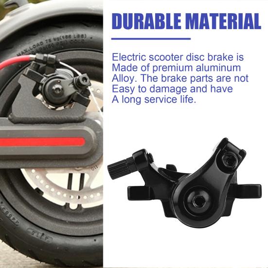 Electric Scooter Disc Brake Aluminum Alloy Electric Scooter Mechanical Brake Caliper Replacement Parts for Xiao Mi Pro 3/4