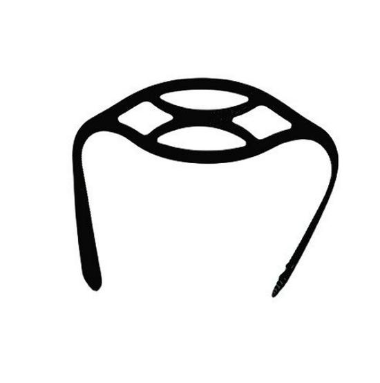 Silicone Strap Diving Mask with Frog Lens