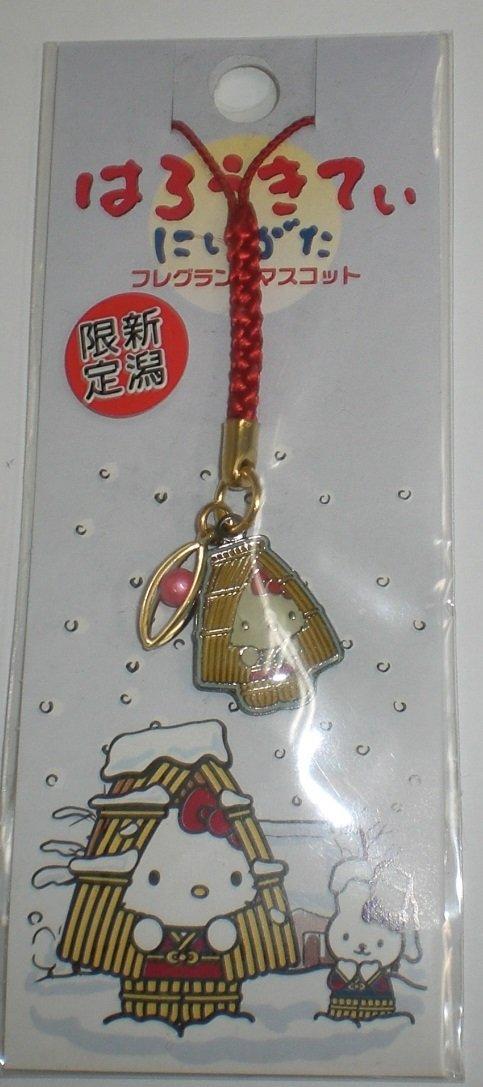 

HELLO KITTY Hello Kitty Niigata Limited Ароматный талисман Нэцкэ Ремешок Sanrio Sanrio