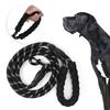 Pet Pulling Leash Nylon Reflective Dog Chain Safety Rope for Puppy Medium Large Dogs Running Walking Training
