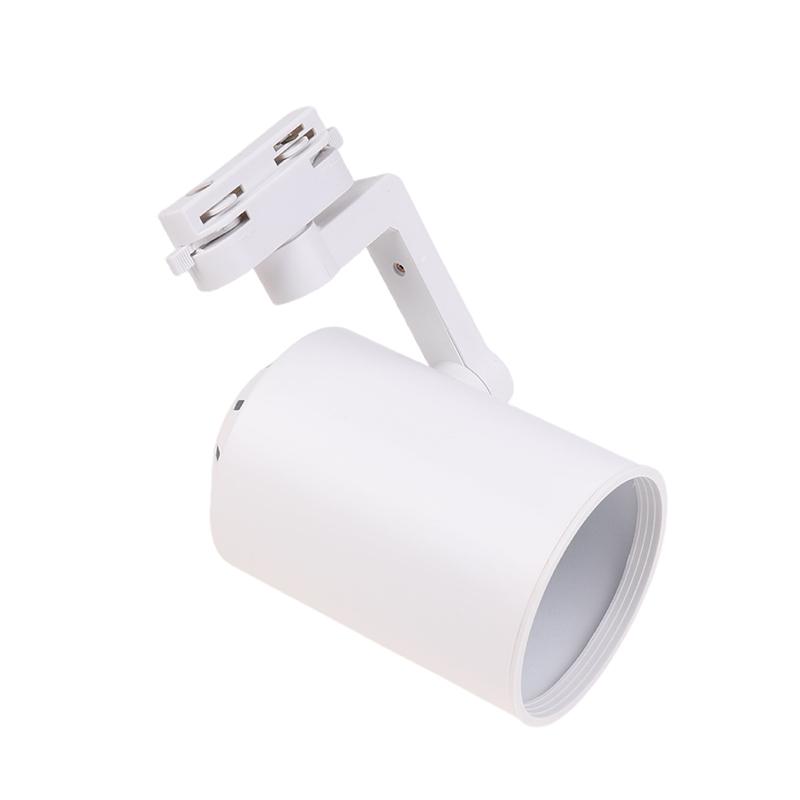 Par30 Led E27 Track Light Bracket Base 2/3Wires Rail Ceiling Lamps Holder Clothing Store Living Room Commercial Use