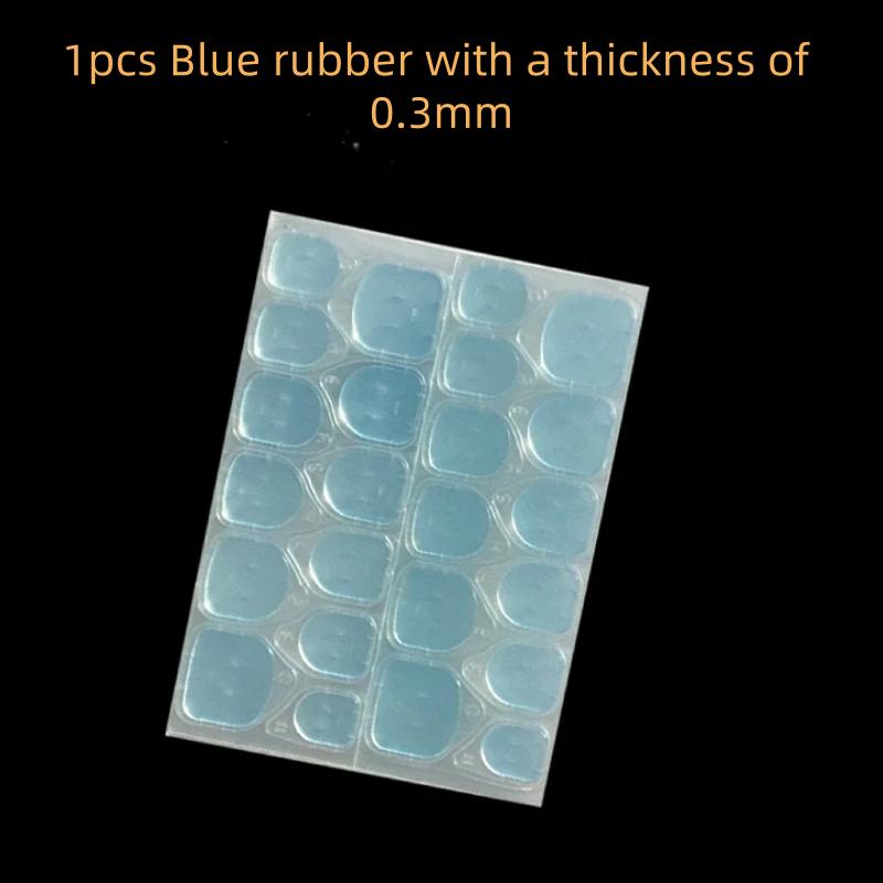 Double Sided Nail Jelly Glue Transparent Fake Nail Art Tape Adhesive Stickers DIY Reusable Nail Accessories